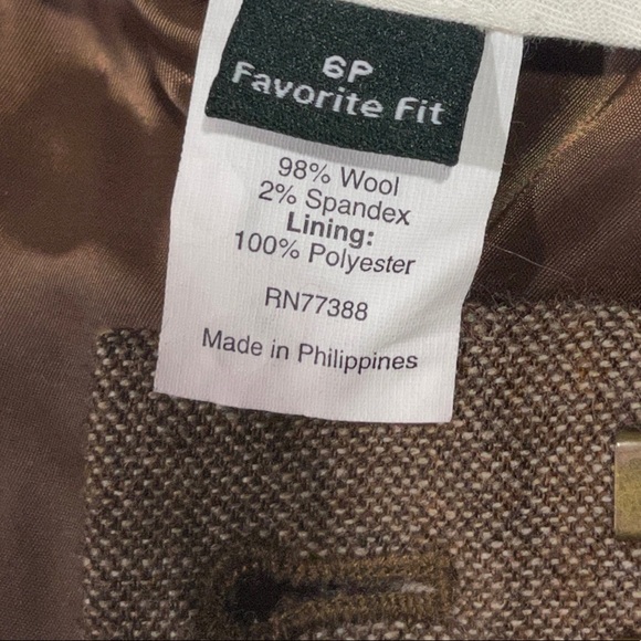 J. Crew Favorite Fit Wool Dress Pant Size 6P - Picture 6 of 14